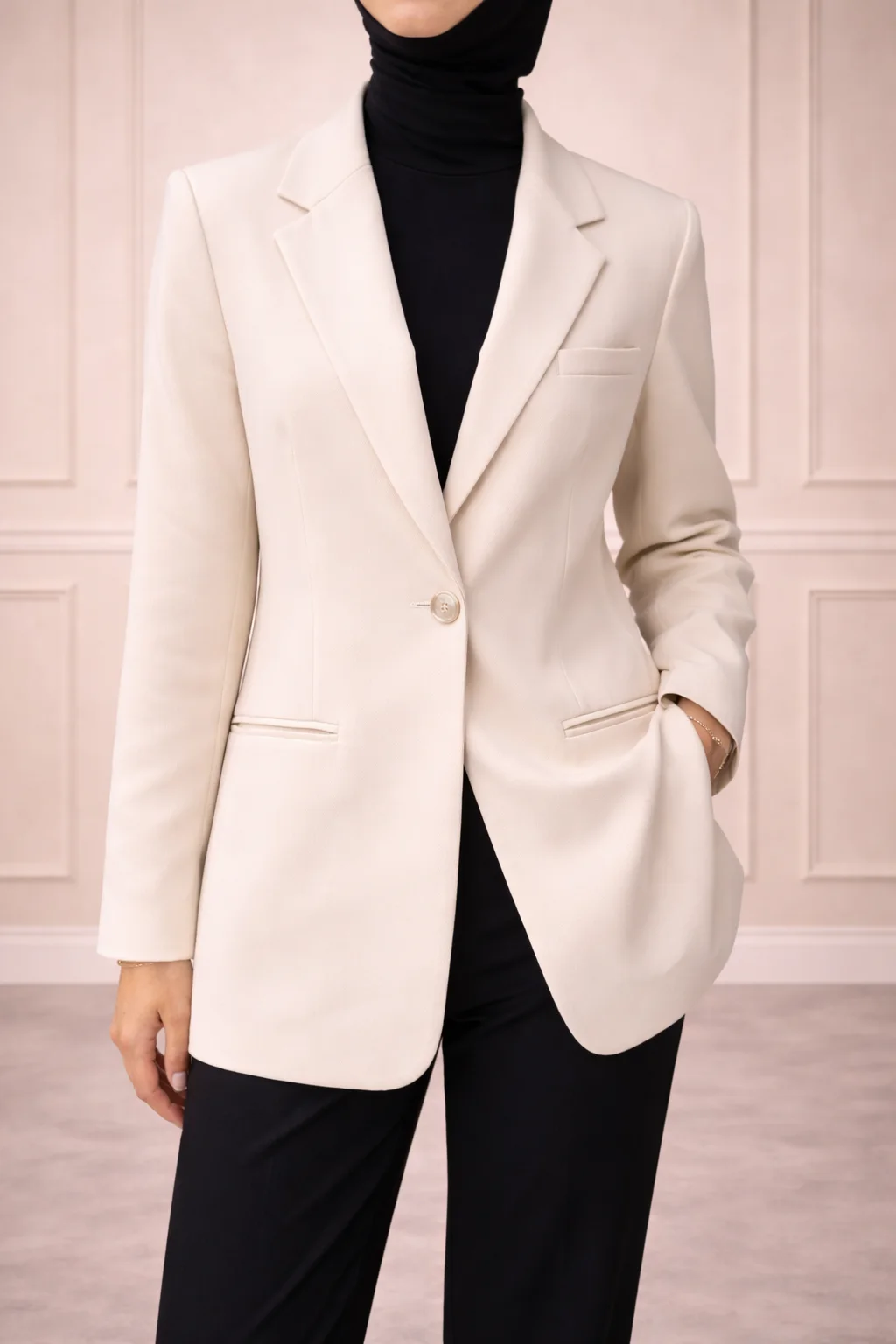 The velvety signature blazer