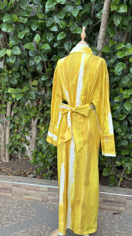 The belted garden dress