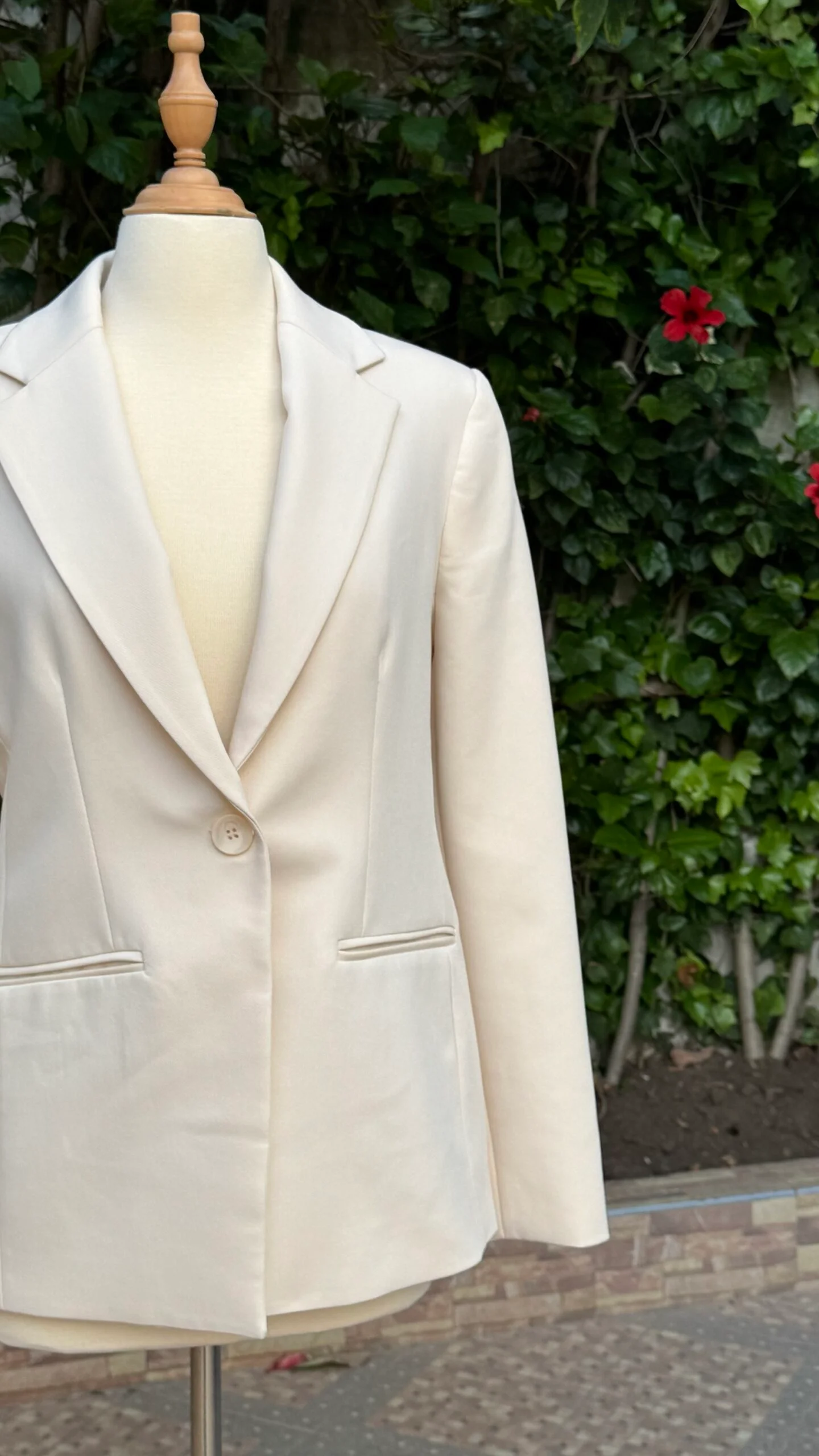 The velvety signature blazer