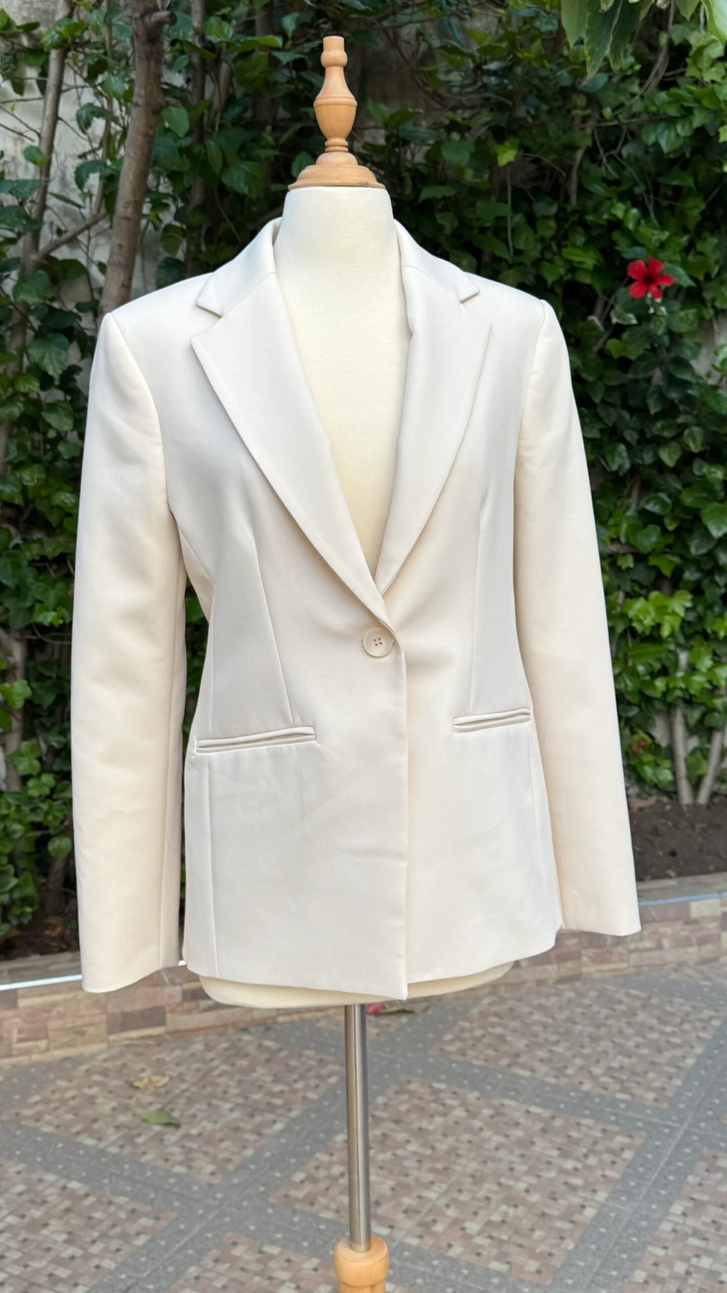 The velvety signature blazer