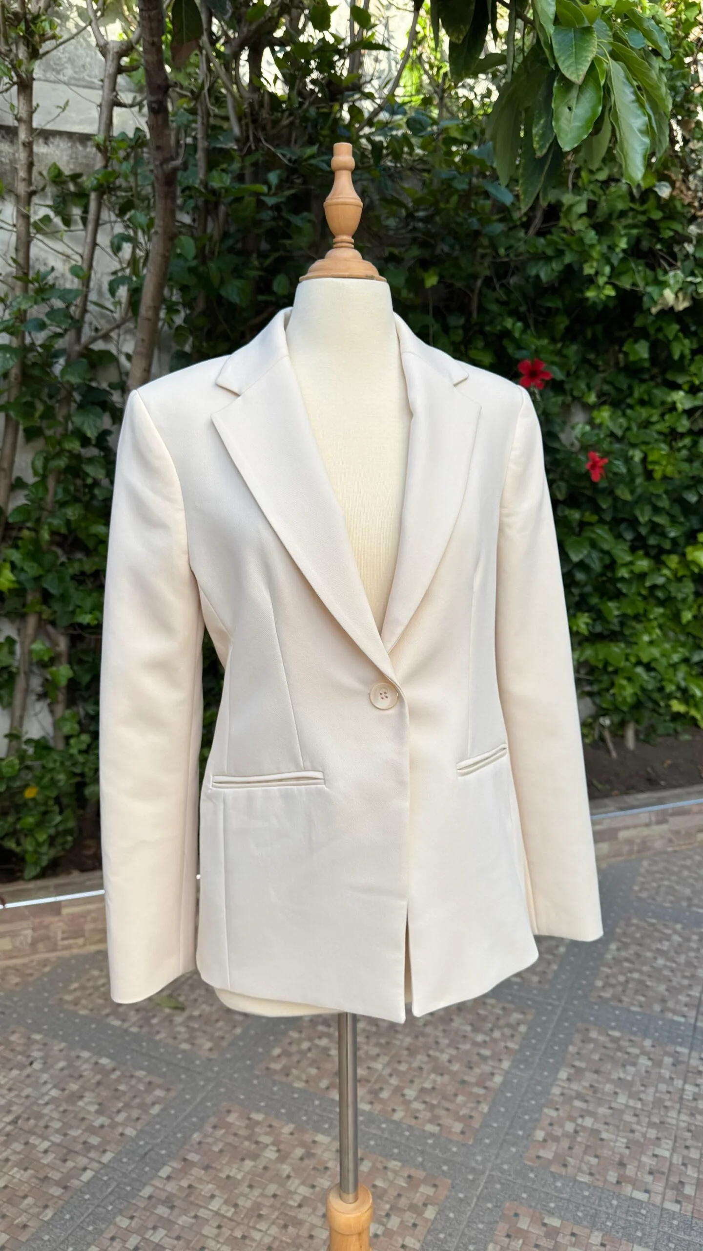 The velvety signature blazer