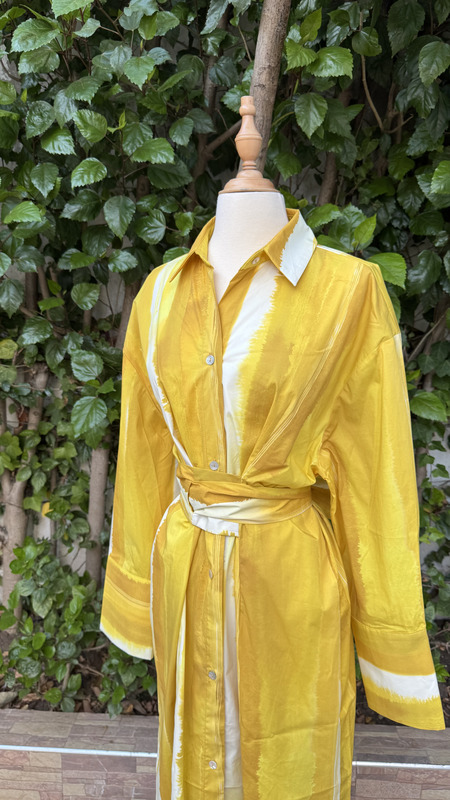 The belted garden dress