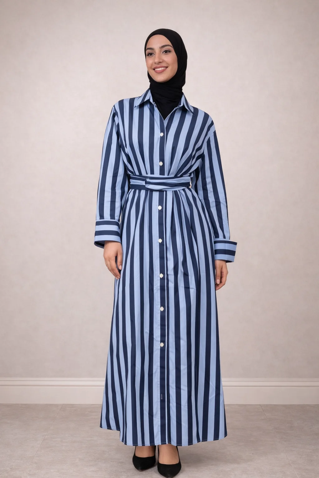 The belted garden dress