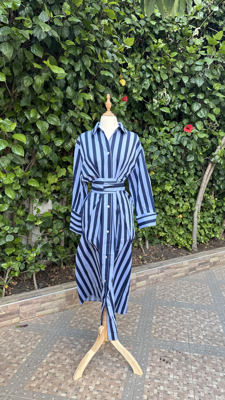 The belted garden dress