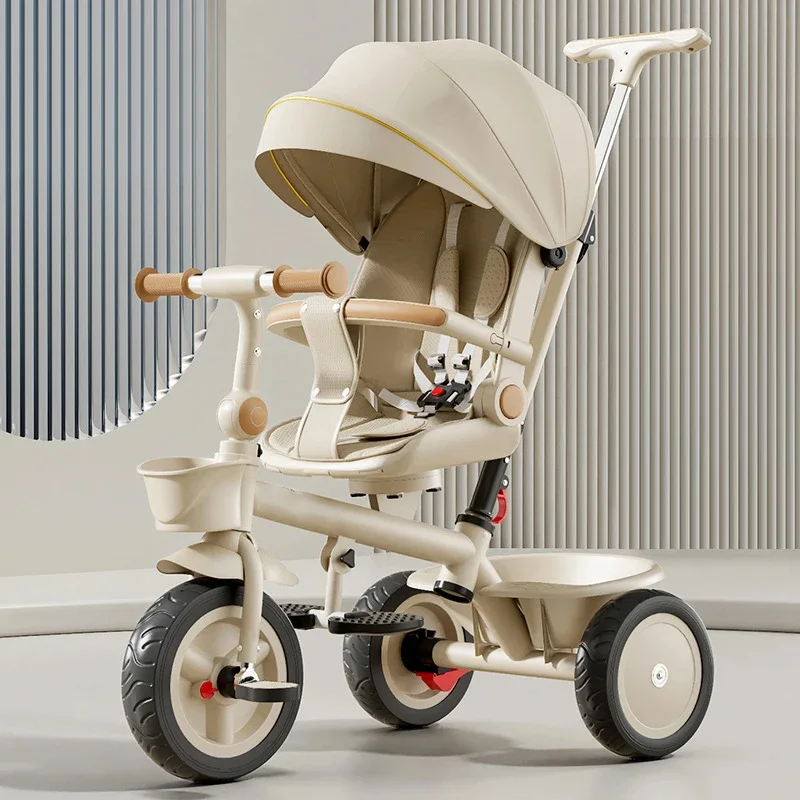 دراجة ثلاثية للأطفال بمقعد قابل للعكس