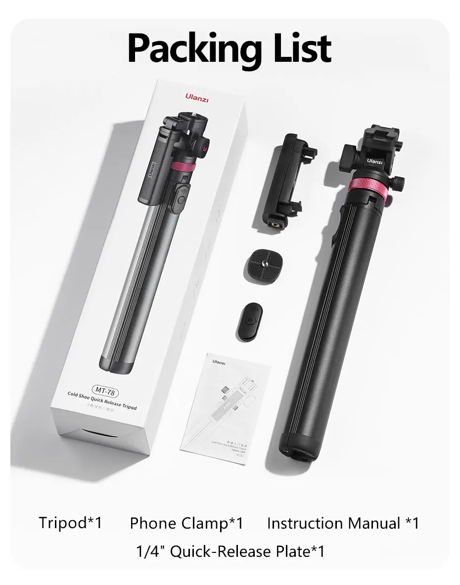 ترايبود أولانزي (Ulanzi MT-78) الاحترافي