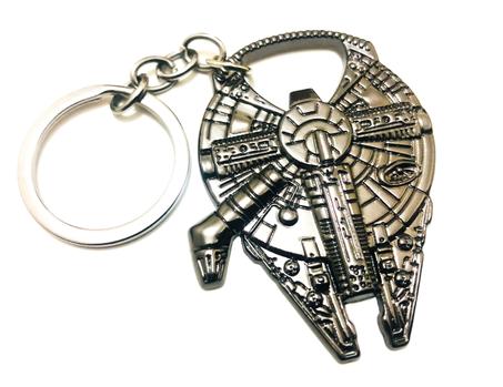 Millennium Falcon Metal Bottle Opener Keychain Star Wars