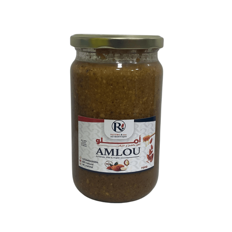 أملو باللوز وزيت الأركان والعسل 700غ – Amlou aux Amandes, Huile d’Argan et Miel 700g