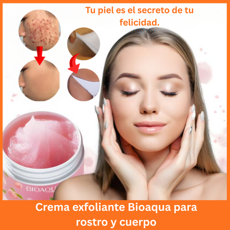Crema exfoliante facial y corporal BIOAQUA