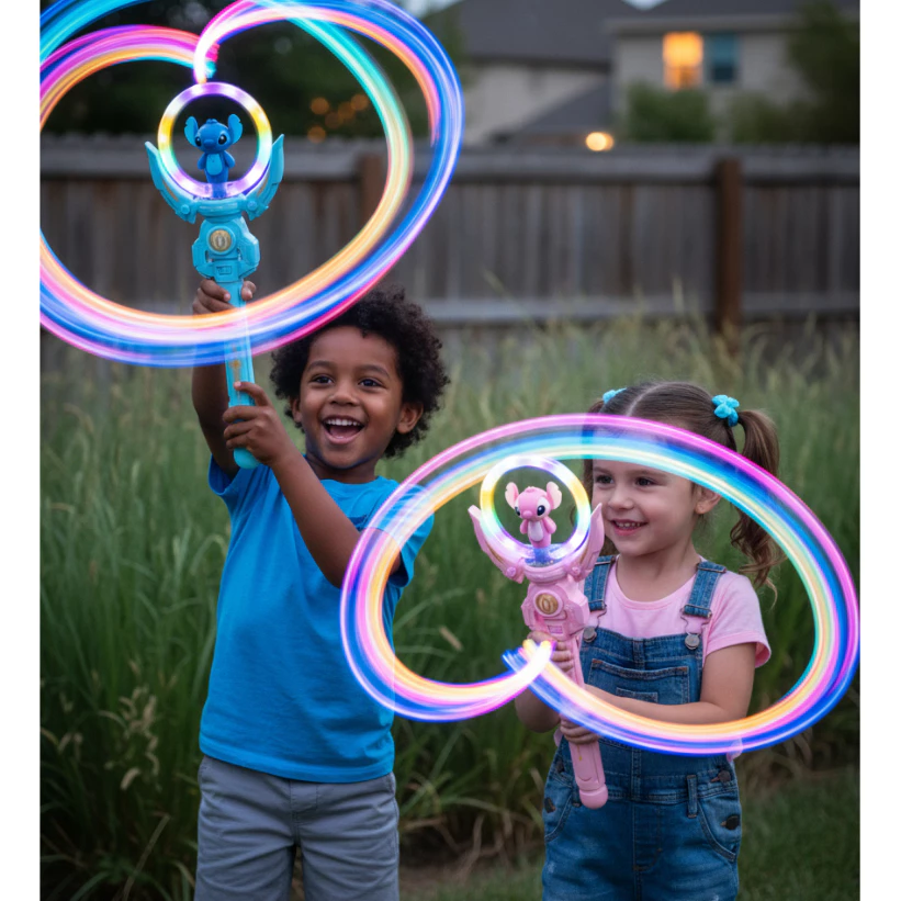 لعبة ستيتش التفاعلية بالضوء والحركة