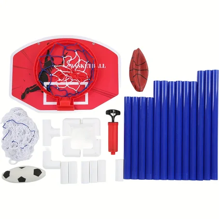 متعة اللعب الحقيقي للأطفال – Football & Basketball 2-in-1