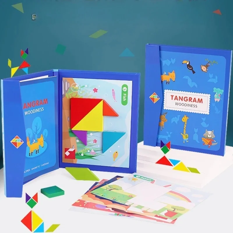 لعبة تانغرام الذكية للأطفال – لتنمية الذكاء والتركيز والإبداع