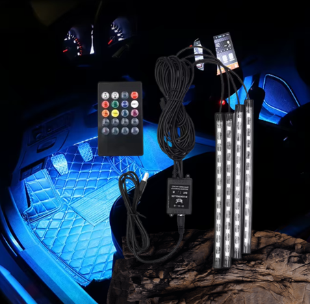 إضاءة RGB ذكية تتحكم فيها من جوالك 🚗💫®NOVA