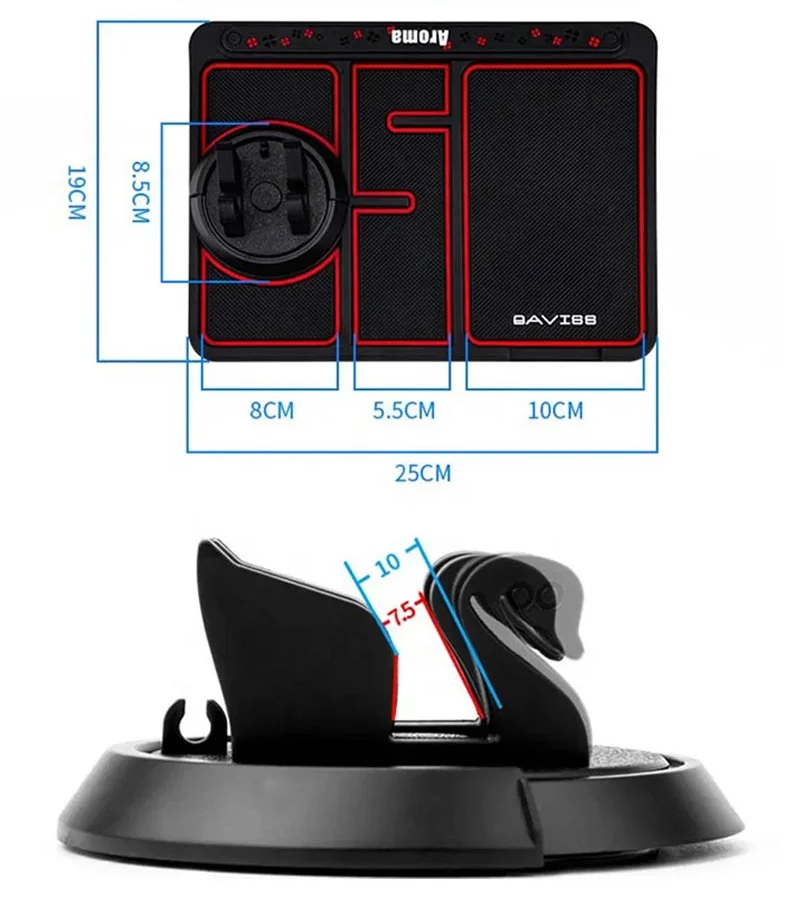 Anti-Slip Mat for Car Dashboard