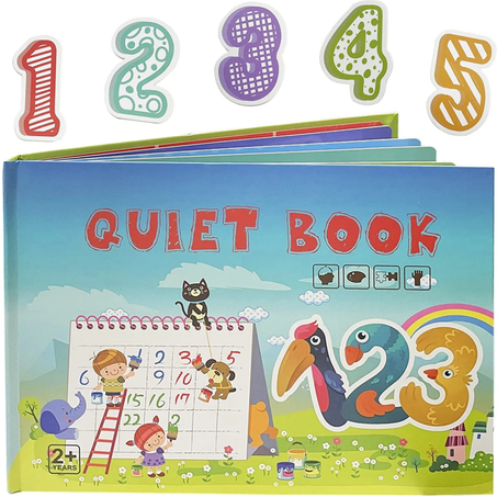 Livre D'activités Éducatif Montessori Autocollant Pour Les Enfants