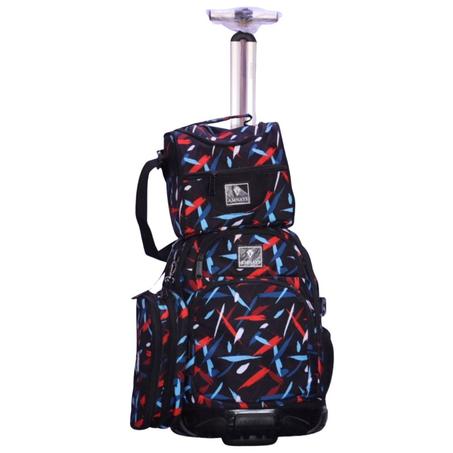 حقيبة مدرسية بعجلات من 3 قطع– للبنات والأولاد