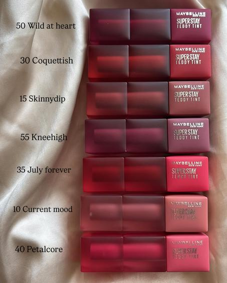 maybelline teddy tint