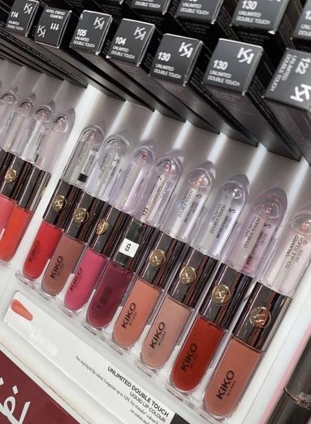 Pack 10 gloss double touch kiko