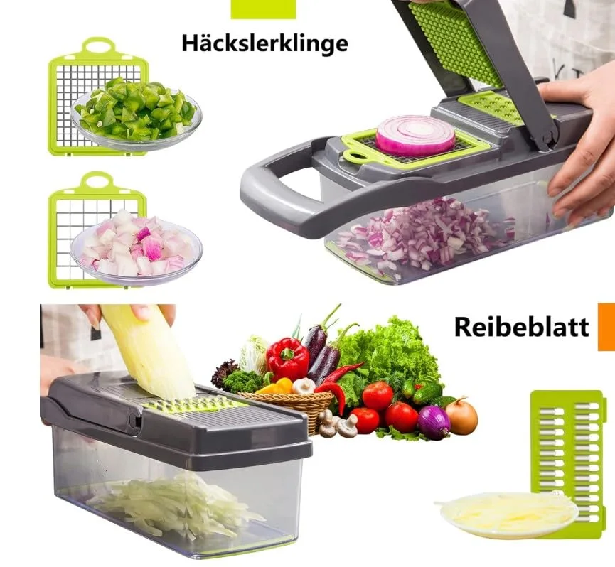 • قطاعة الخضروات الحديثة Veggie Slicer