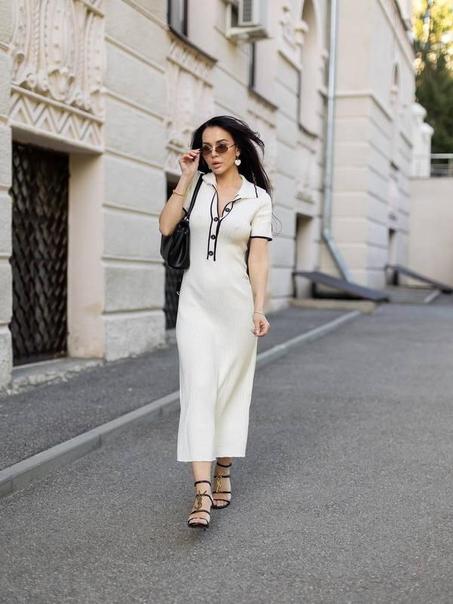 Robe en maille douce