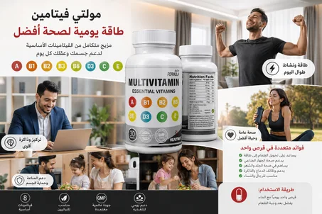 فيتامينات متعددة فائقة الفعالية للرجال والنساء