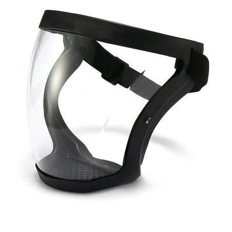 قناع شفاف مضاد للسحق