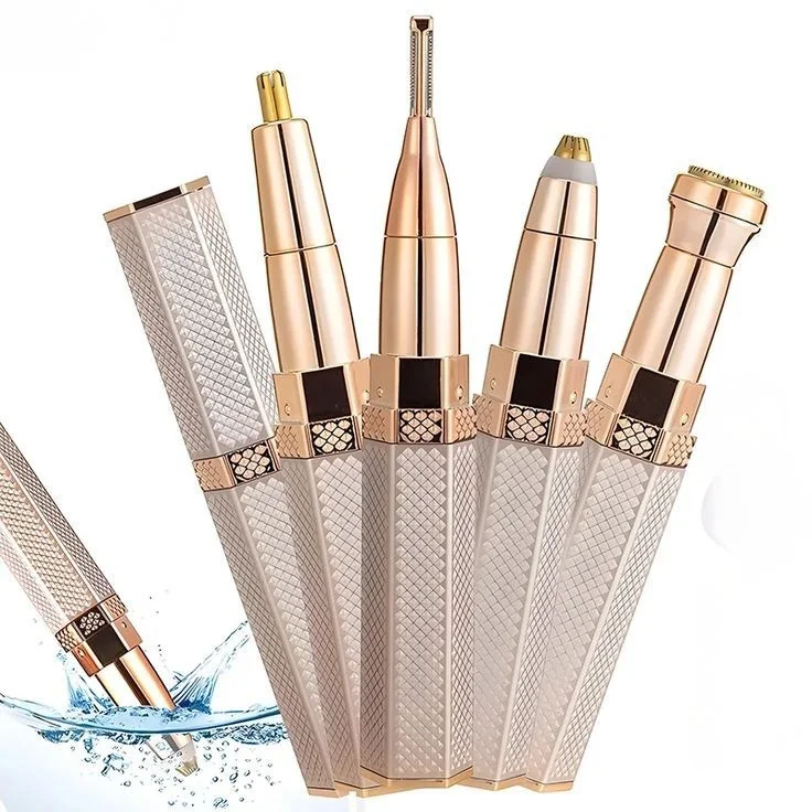 جهاز إزالة وتشذيب شعر الحواجب 4 في 1 ✨