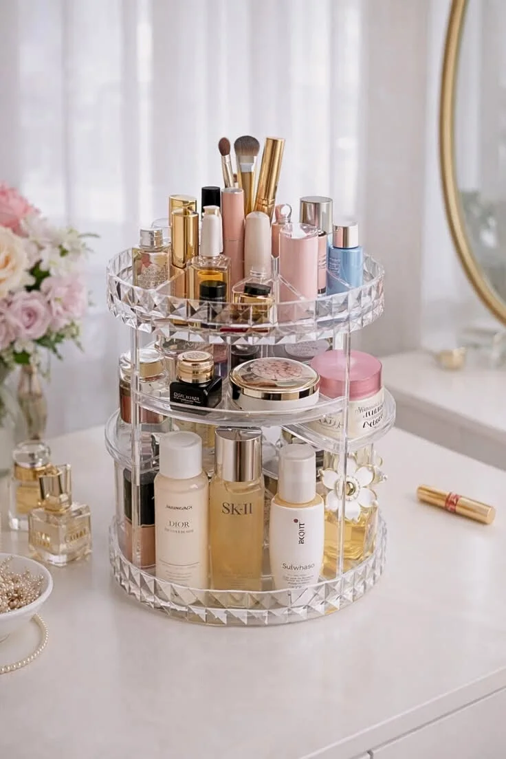 Organized makeup modern