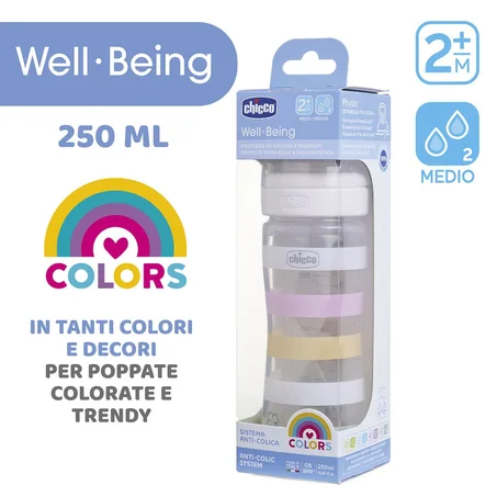 CHICCO WELL BEING +2m 250 ml