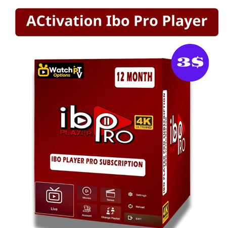 Activation Ibo Pro Player