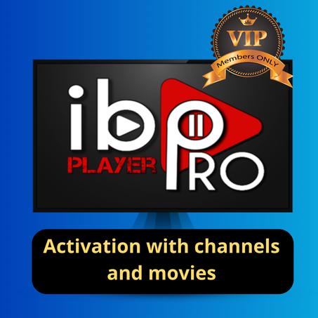 تفعيل التطبيق (VIP)  IBO PLAYER