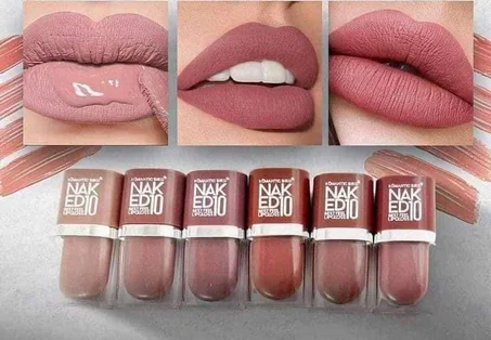 Pack de 6 lipgloss "ROMANTIC BRID"