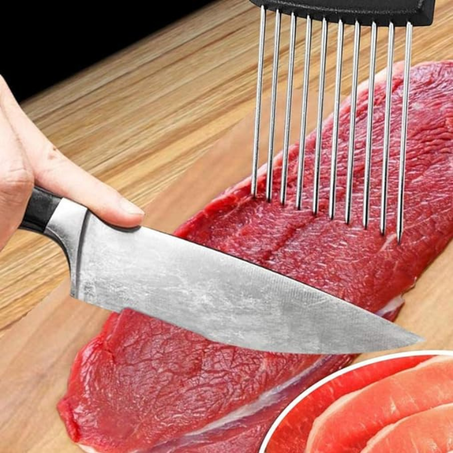 Trancheuse à Oignons en Acier Inoxydable - L'outil de cuisine multifonction