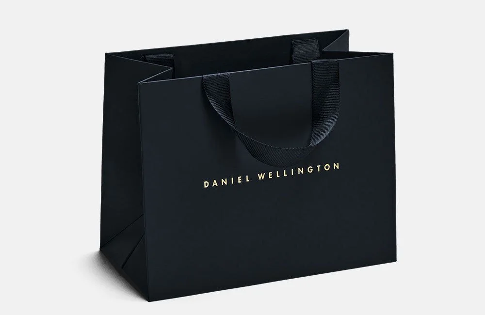 Daniel Wellington Rose Doré Fond Blanc