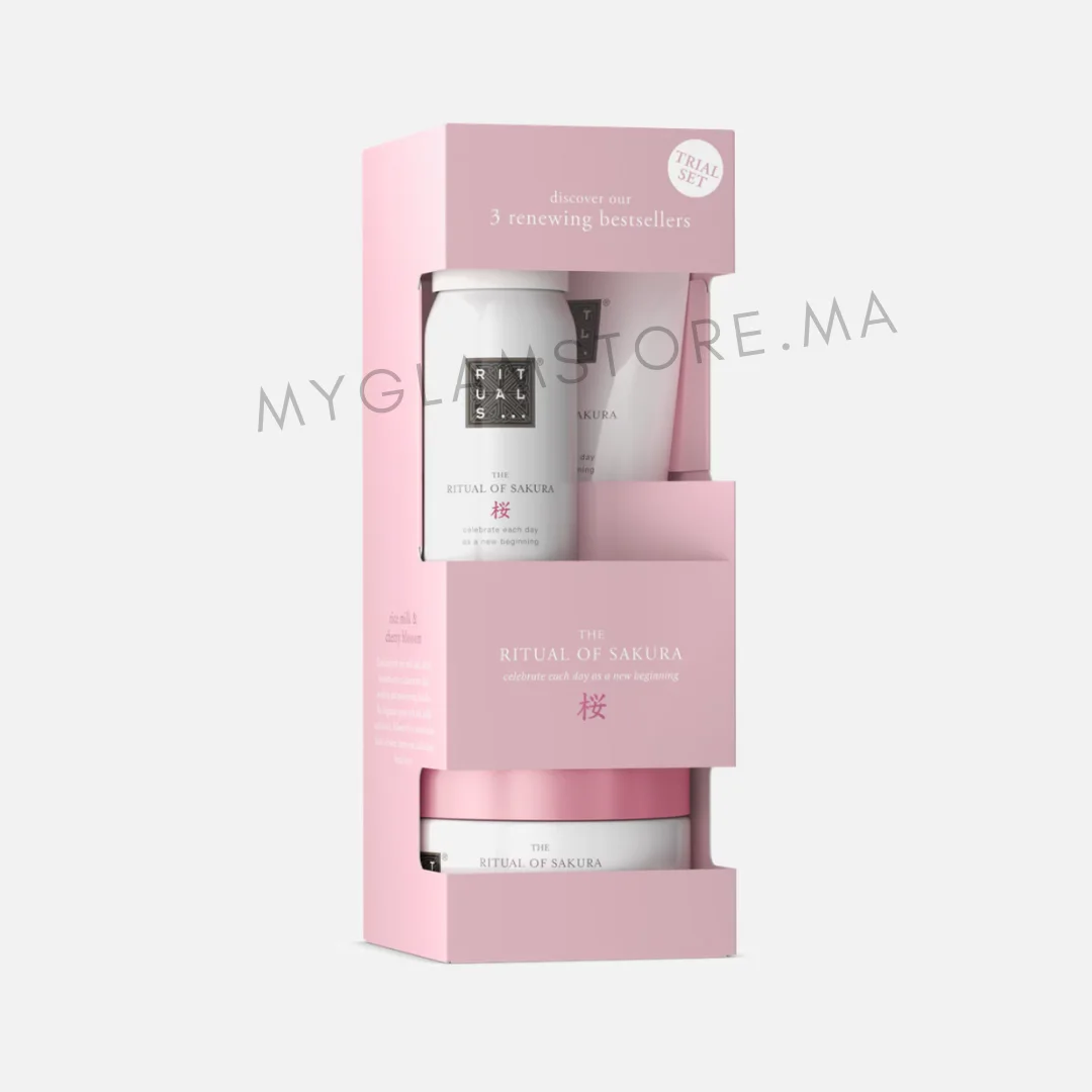 Rituals - Trial Set Sakura (Cherry Blossom & Rice Milk) set - Xs
