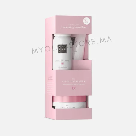 Rituals - Trial Set Sakura (Cherry Blossom & Rice Milk) set - Xs