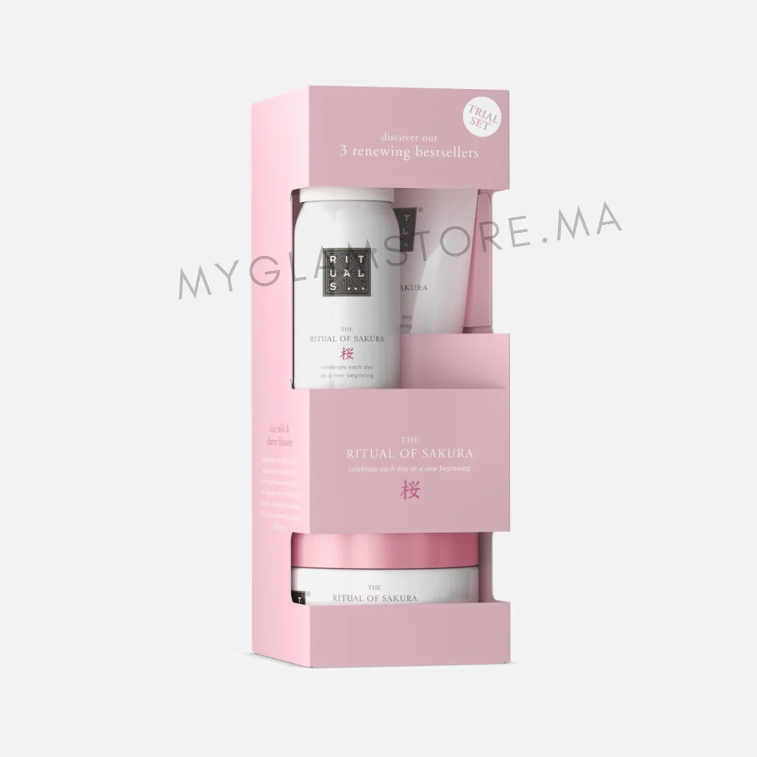 Rituals - Trial Set Sakura (Cherry Blossom & Rice Milk) set - Xs