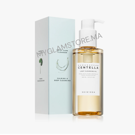 Skin 1004 - Huile nettoyante et démaquillante, 200ml