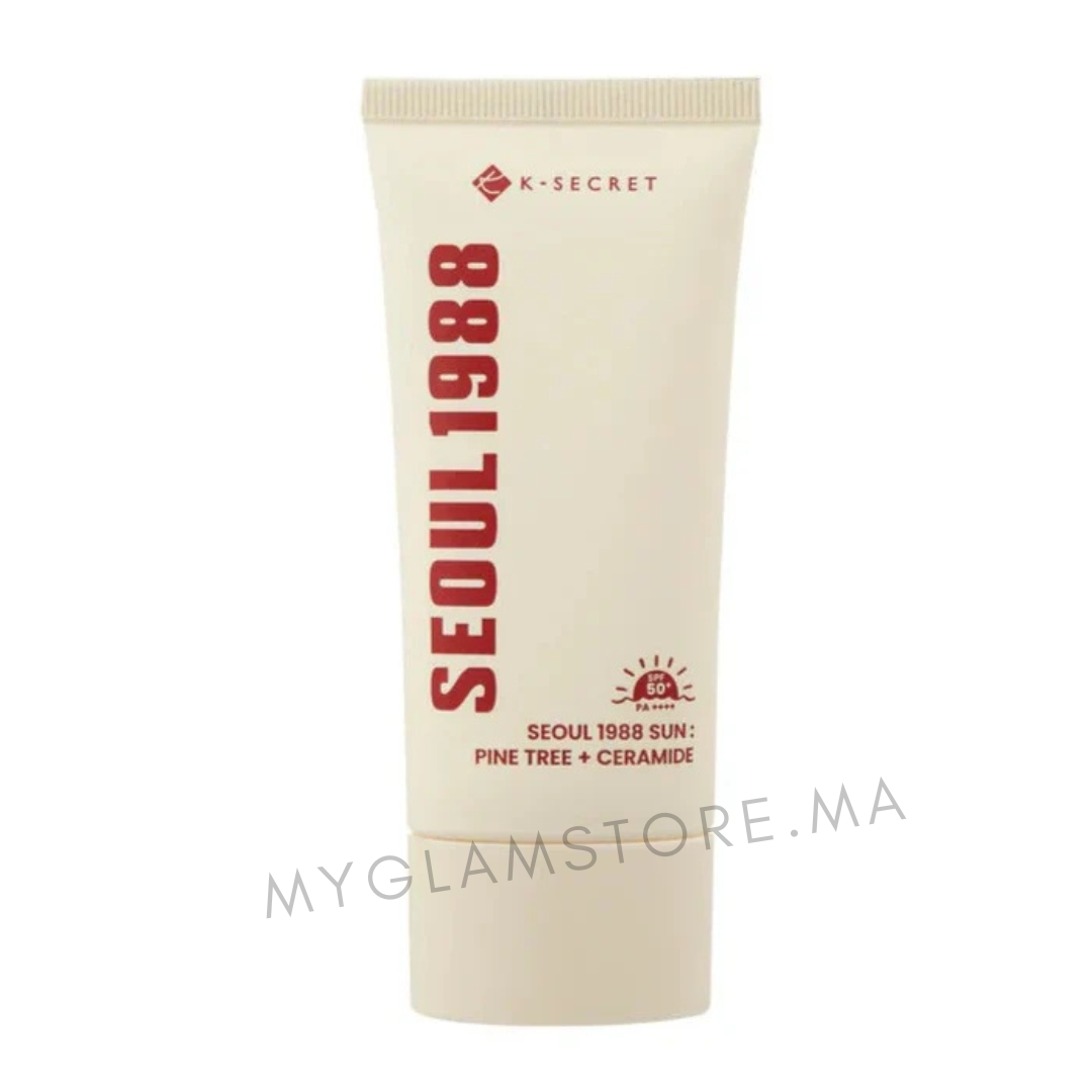 KSECRET, Essence SEOUL 1988 Sun SPF50+ PA++++ : Pine Tree + Ceramide 50ml
