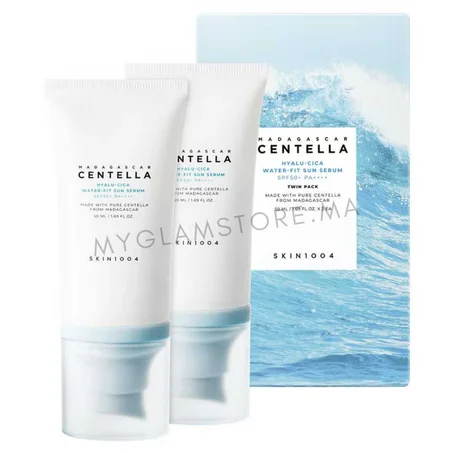 SKIN1004 - Madagascar Centella Hyalu-Cica Water-Fit Sun Serum Twin Pack 