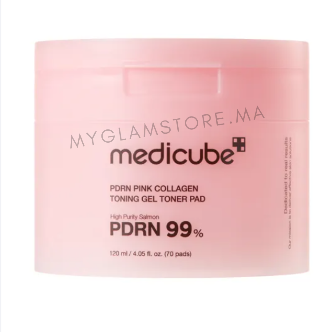 medicube - PDRN Pink Collagen Toning Gel Toner Pad - 120ml/70ea
