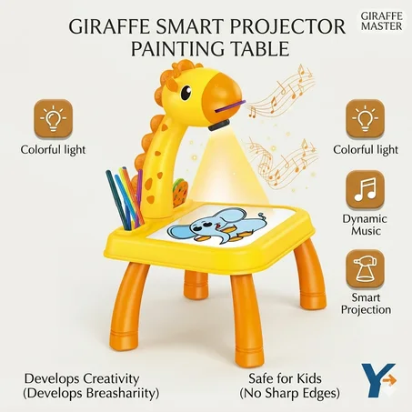 لعبة ترابيزة و بروجكتور الرسم