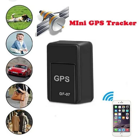 جهاز تتبع صغير GPS ببطارية تدوم طويلا مع مغناطيس للتثبيت GF-07