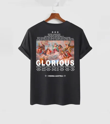 Angel Renaissance Print T-shirt 🤍