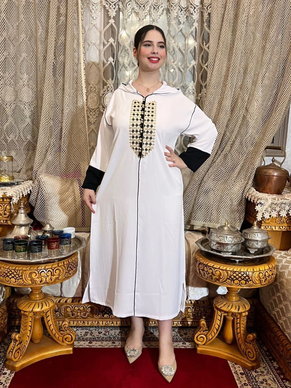 🇲🇦 جلابة مغربية تقليدية 😍