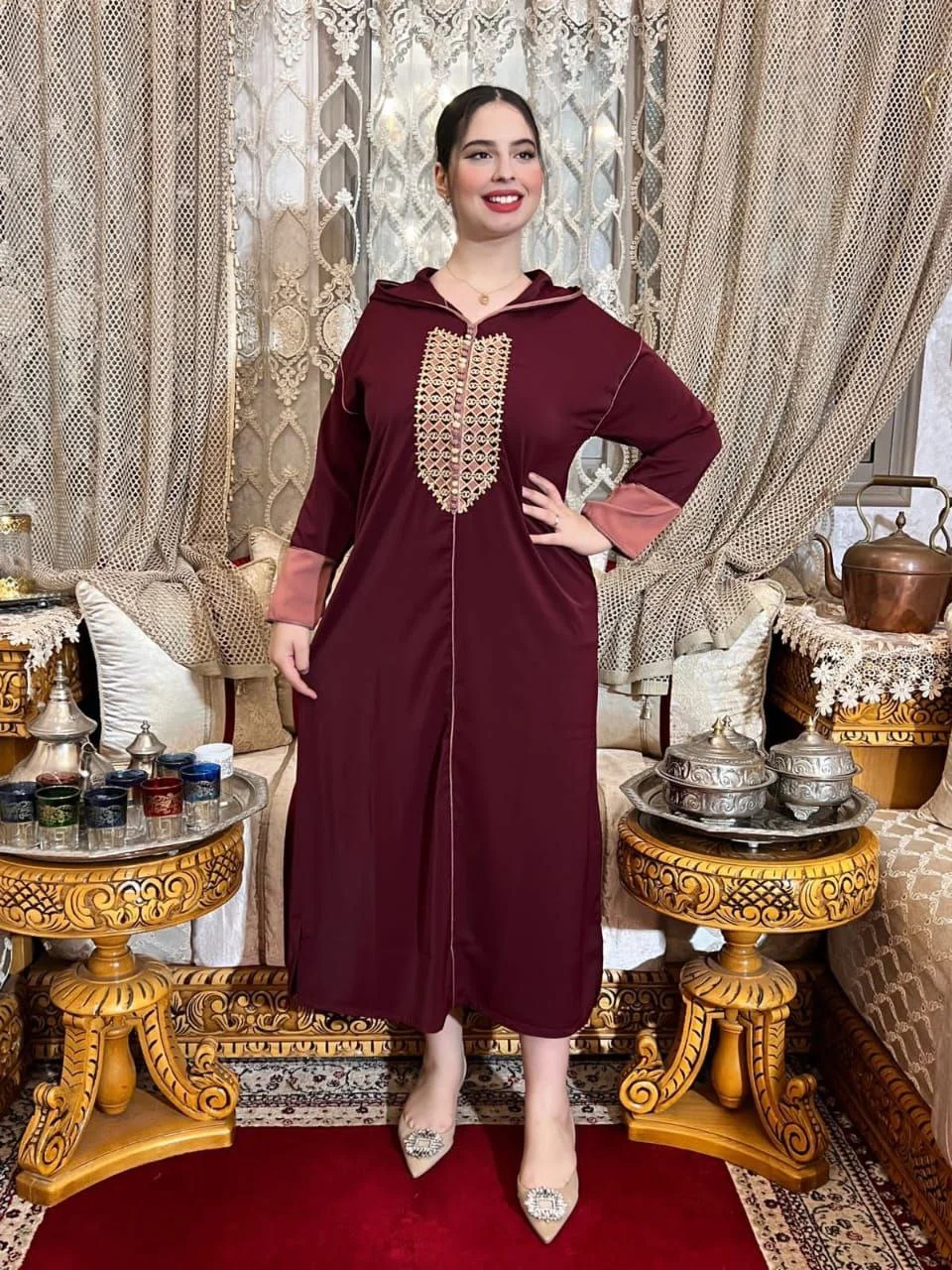 🇲🇦 جلابة مغربية تقليدية 😍