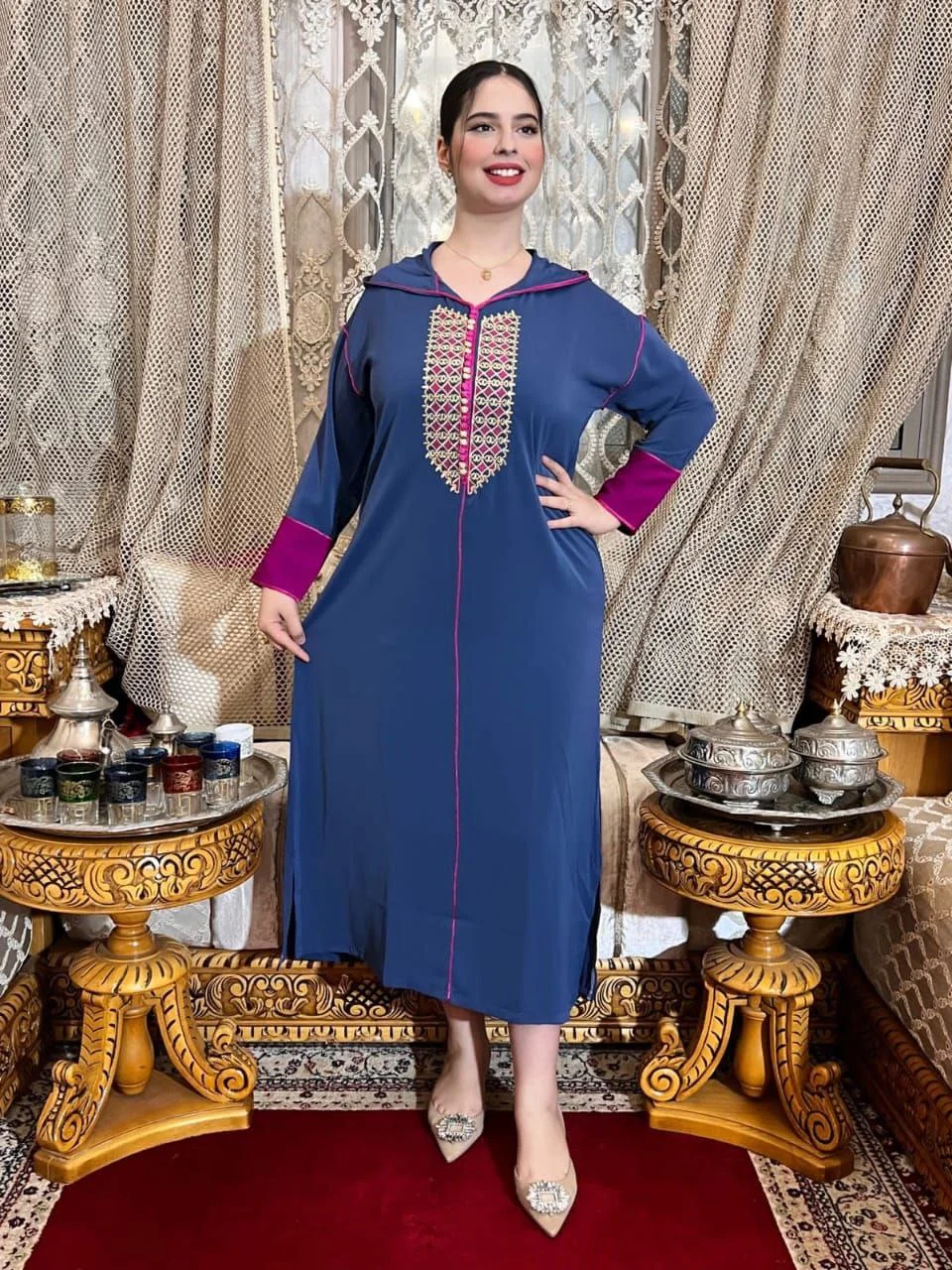 🇲🇦 جلابة مغربية تقليدية 😍