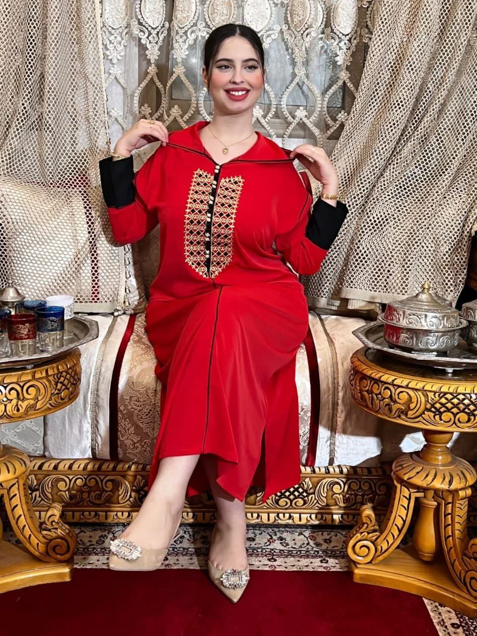 🇲🇦 جلابة مغربية تقليدية 😍