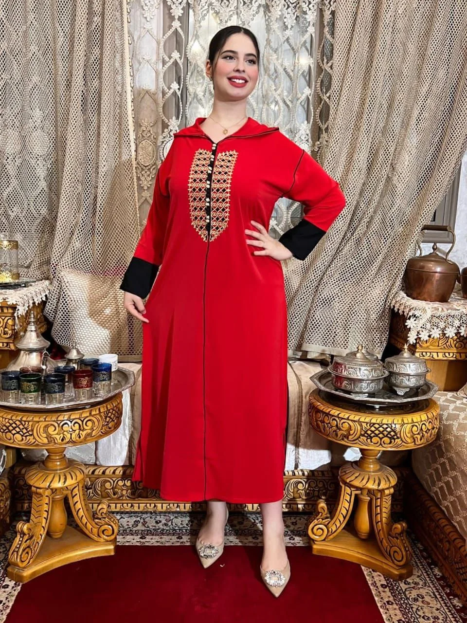 🇲🇦 جلابة مغربية تقليدية 😍