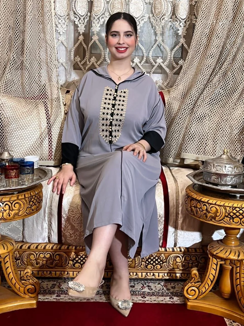 🇲🇦 جلابة مغربية تقليدية 😍